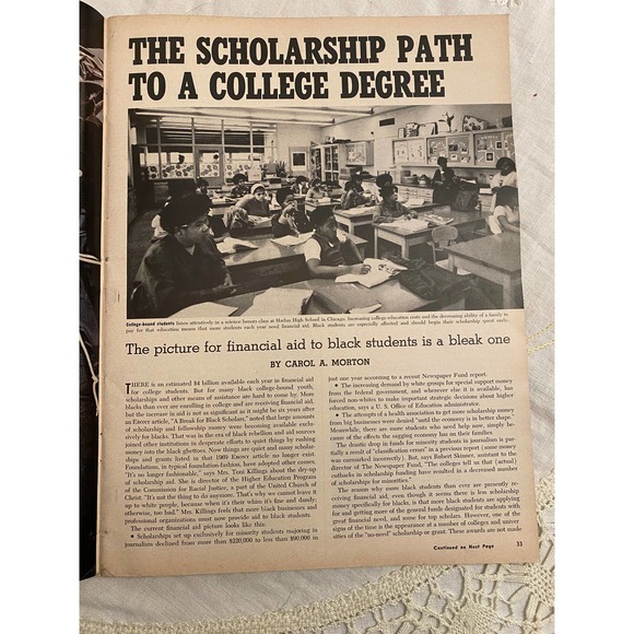 Ebony Magazine February 1975. Barbara Jordan - Picture 4 of 13